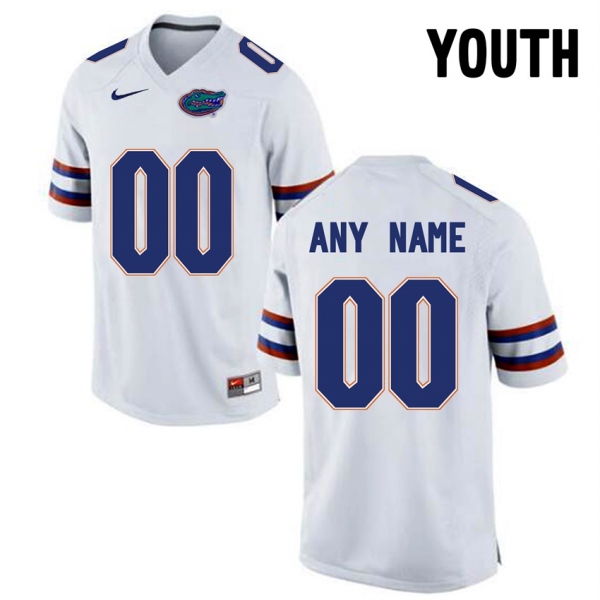 Youth Florida State Seminoles White College Limited Football Customized Jersey