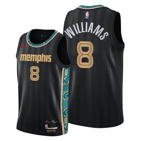 2021 NBA Draft Ziaire Williams Memphis Grizzlies White Jersey #8