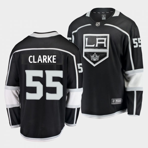 Brandt Clarke Los Angeles Kings 2021 NHL Draft Jersey Home Black