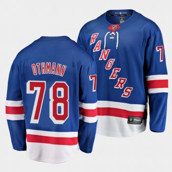 Brennan Othmann New York Rangers 2021 NHL Draft Jersey Home Royal