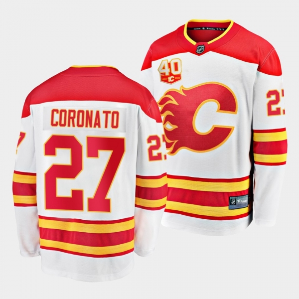 Matthew Coronato Calgary Flames 2021 NHL Draft Jersey Home Red