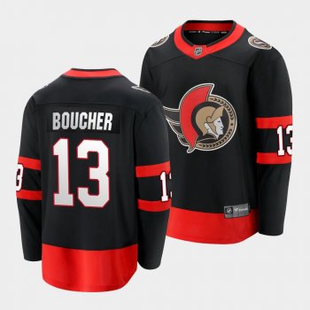 Tyler Boucher Ottawa Senators 2021 NHL Draft Jersey Home Red