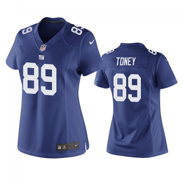 Women's New York Giants Kadarius Toney Royal Game Jersey