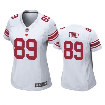 Women's New York Giants Kadarius Toney White Game Jersey