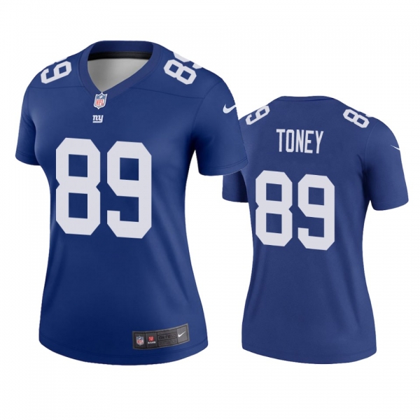 Women's New York Giants Kadarius Toney Royal Legend Jersey