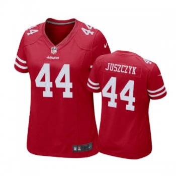 Women's San Francisco 49ers Kyle Juszczyk Scarlet Nike Game Jersey