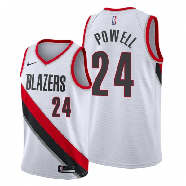 Portland Trail Blazers #24 Norman Powell White Association Edition Jersey 2021 Trade