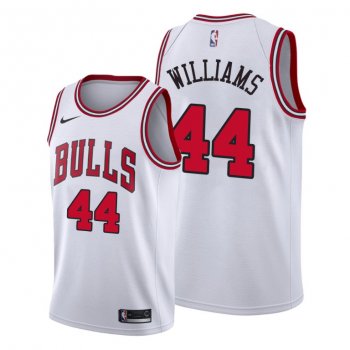 Bulls #44 Patrick Williams White Association Edition Jersey 2021 Trade