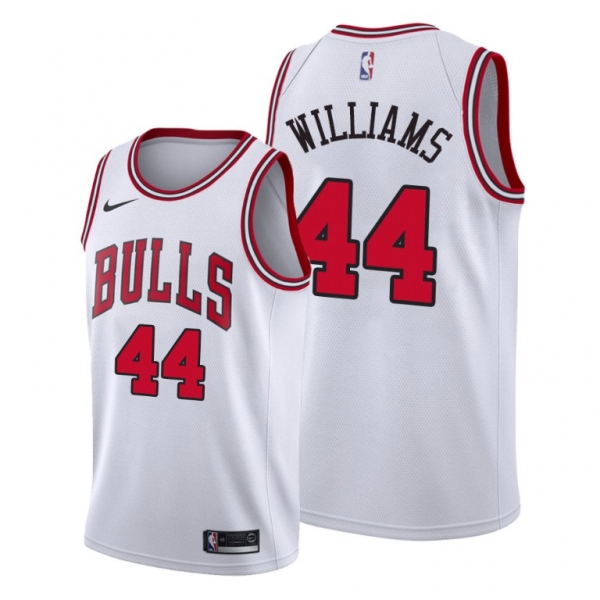 Bulls #44 Patrick Williams White Association Edition Jersey 2021 Trade