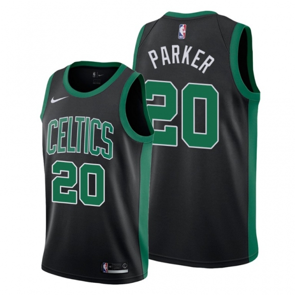 Boston Celtics #20 Jabari Parker Black Statement Edition Jersey 2021 Trade