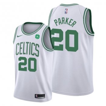 Boston Celtics #20 Jabari Parker White Association Edition Jersey 2021 Trade