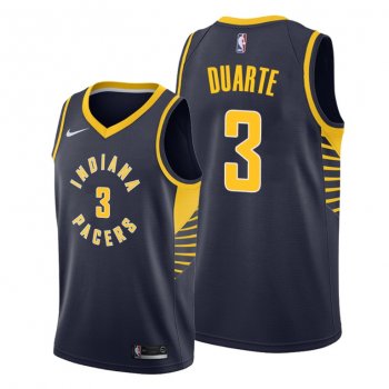 2021 NBA Draft Chris Duarte Indiana Pacers Navy Jersey #3