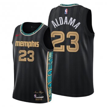 Santi Aldama 2021 NBA Draft Memphis Grizzlies Aldama City Edition Jersey #23