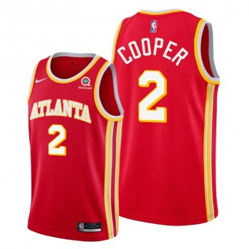 Sharife Cooper 2021 NBA Draft Atlanta Hawks Red Icon Edition Jersey #2