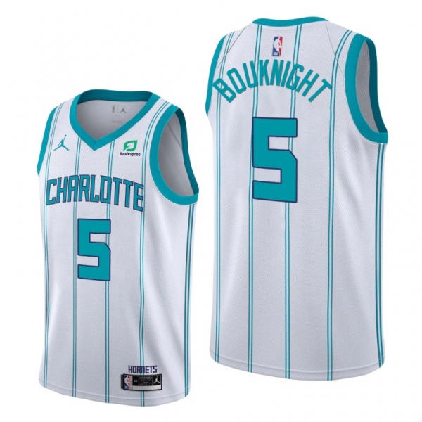 James Bouknight 2021 NBA Draft Charlotte Hornets White Classic Edition Jersey #5