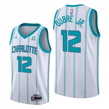 Kelly Oubre Jr. 2021 Trade Charlotte Hornets White Classic Edition Jersey #12