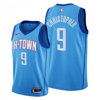 2021 NBA Draft Josh Christopher Houston Rockets Blue Jersey #9