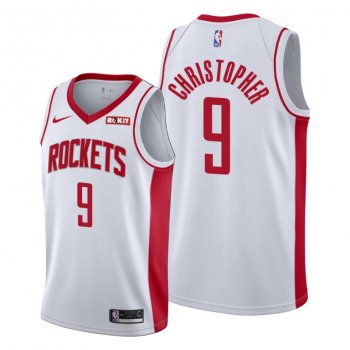 2021 NBA Draft Josh Christopher Houston Rockets White Jersey #9