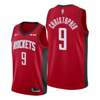 2021 NBA Draft Josh Christopher Houston Rockets Red Jersey #9