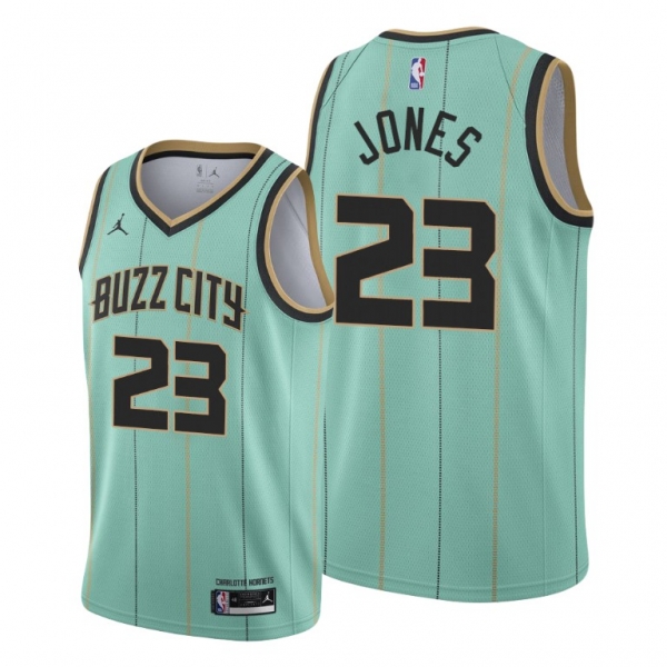 2021 NBA Draft Kai Jones Charlotte Hornets Mint Green Jersey #23