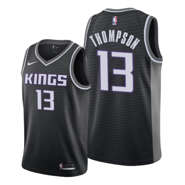 Tristan Thompson 2021 Trade Sacramento Kings Black Statement Edition Jersey #13