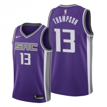 Tristan Thompson 2021 Trade Sacramento Kings Purple Icon Edition Jersey #13