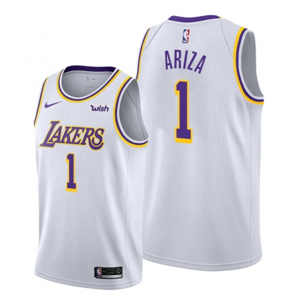 Trevor Ariza 2021 Trade Los Angeles Lakers White Association Edition Jersey #1