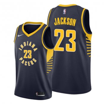 Isaiah Jackson 2021 NBA Draft Indiana Pacers Navy Icon Edition Jersey #23