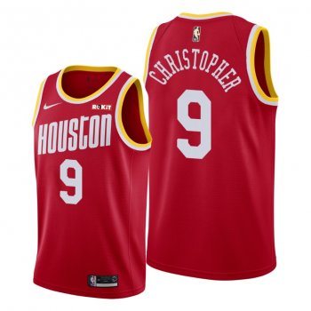 Josh Christopher 2021 NBA Draft Houston Rockets Red Classic Edition Jersey #9