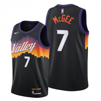 JaVale McGee 2021 Trade Phoenix Suns Black City Edition Jersey #7