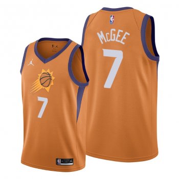 JaVale McGee 2021 Trade Phoenix Suns Orange Statement Edition Jersey #7