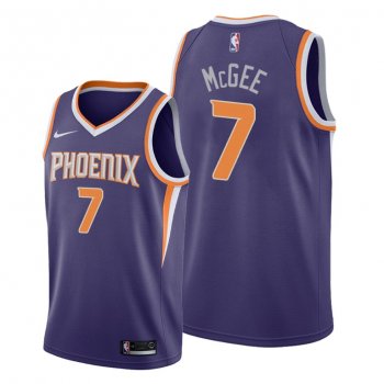 JaVale McGee 2021 Trade Phoenix Suns Purple Icon Edition Jersey #7