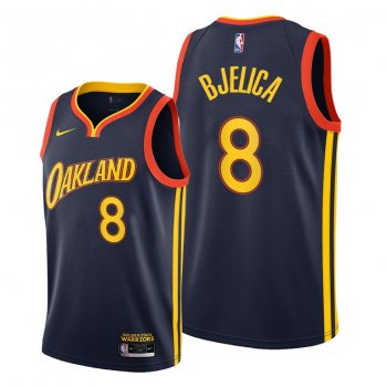 Nemanja Bjelica 2021 Trade Golden State Warriors Navy City Edition Jersey #8