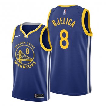 Nemanja Bjelica 2021 Trade Golden State Warriors Royal Icon Edition Jersey #8