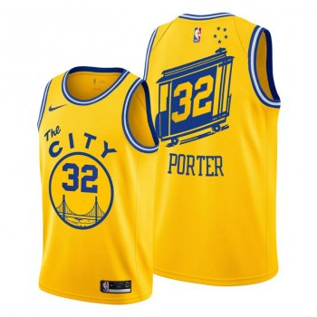 Otto Porter 2021 Trade Golden State Warriors Gold Classic Edition Jersey #32