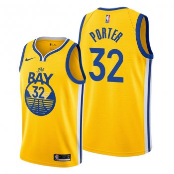 Otto Porter 2021 Trade Golden State Warriors Gold Statement Edition Jersey #32