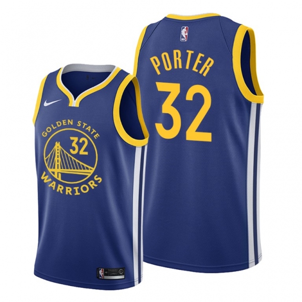 Otto Porter 2021 Trade Golden State Warriors Royal Icon Edition Jersey #32