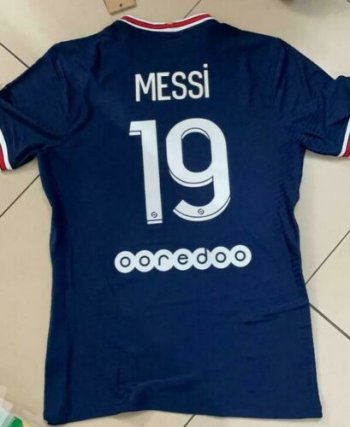 New For Messi France 2021 2022 Leo Messi Soccer jerseys shirt PSG Team Football