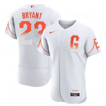 Men's #23 Kris Bryant San Francisco Giants Trade Jersey City Connect Authentic - All Stitched