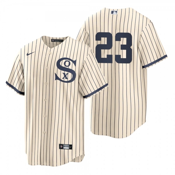 Men's Chicago White Sox Jake Lamb Nike White 2021 Field of Dreams Jersey