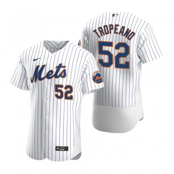 Men's New York Mets Nick Tropeano Nike White Authentic Home Jersey