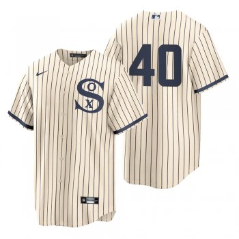 Men's Chicago White Sox Reynaldo Lopez Nike White 2021 Field of Dreams Jersey