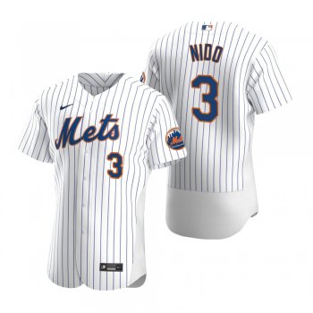 Men's New York Mets Tomas Nido Nike White Authentic Home Jersey