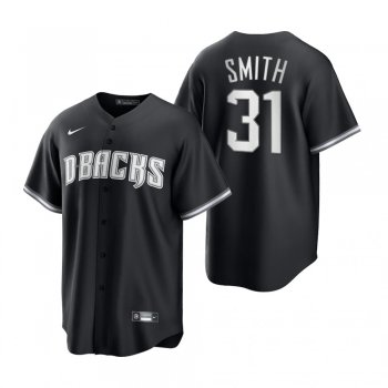 Arizona Diamondbacks Caleb Smith Nike Black White 2021 All Black Fashion Replica Jersey