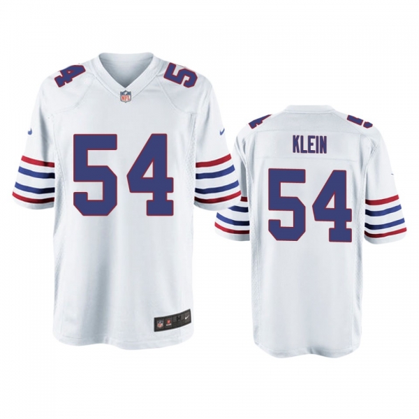 Buffalo Bills A.J. Klein White Alternate Game Jersey