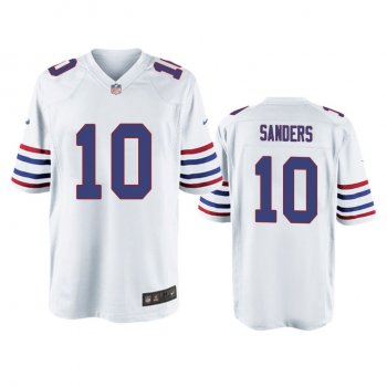 Buffalo Bills Emmanuel Sanders White Alternate Game Jersey