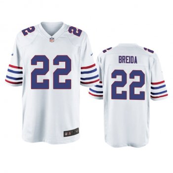 Buffalo Bills Matt Breida White Alternate Game Jersey