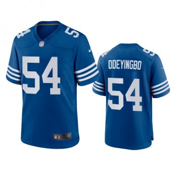 Indianapolis Colts Dayo Odeyingbo Royal Alternate Game Jersey