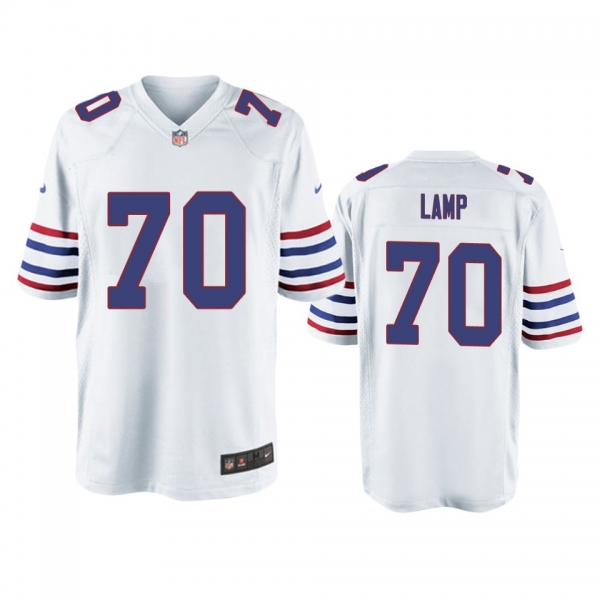 Buffalo Bills Forrest Lamp White Alternate Game Jersey