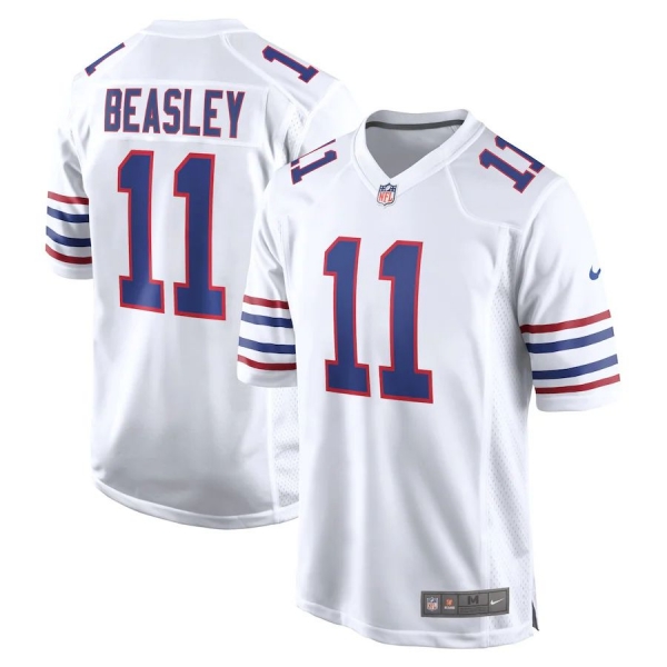 Youth Buffalo Bills Buffalo Bills Alternate Game Jersey - White - Cole Beasley